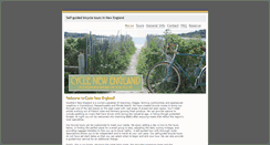 Desktop Screenshot of cyclenewengland.com